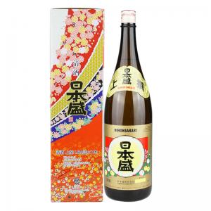 日本进口 日本盛牌上选清酒1.8L礼品盒装@